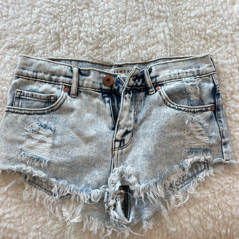 Pacsun/ bullhead denim shorts